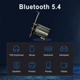 thumbnail image 4 of Tarjeta Wifi 7 Pcie 9.3Gbps 802.11Be Tarjeta Wifi 6E Con Bluetooth 5.4 Tri-Band 4K Qam 320Mhz Wifi 7 Be200 Adaptador De Red Inalámbrico Interno Para Pc De Escritorio Compatible Con Windows 11 De 64 Bi, 4 of 5