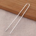 thumbnail image 2 of unbranded 50Ud DIY Hair Clip De Metal Plata Para Complementar Vestuario Y Estilo, 2 of 6