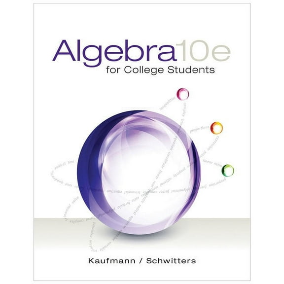 Algebra for College Students, (Paperback)