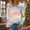 Pink, variant on QUNYINEY T Shirts for Women Tie Dye Button Long Sleeve V Neck Plus Size Tops Loose Fit Pullover Women Graphic Tees
