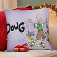 thumbnail image 4 of Doug-themed plush velvet Pillow Cover Case Gifts Pillowcase Home Decorative Throw Cushion Birthday Present Fans Lover, 4 of 6