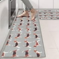 thumbnail image 2 of Kitchen Rugs Sets Of 2,Animal Beagle Cute Dog Anti Fatigue Kitchen Mat Rugs Non Slip Washable,Decorative Kitchen Floor Mats for Kitchen,Sink,Laundry,17"X47", 2 of 5