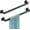 Black-2 Pack, variant on Bathroom Towel Bar,16 Inch Towel Racks for Bathroom Wall Mounted,Stainless Steel Towel Rail Hanger for Wall,Matte Black Towel Holder for Wall, Kitchen(2 Pack)