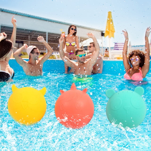Bombas De Agua Bombas De Agua De Verano Reutilizables, Caja De Bolas De Agua De Varios Colores Para Piscina Ndcxsfigh libre de BPA