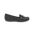 thumbnail image 4 of Bellini Salty Women Loafer Slip-on Shoes In Black Faux Nubuck, 4 of 5
