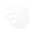 thumbnail image 1 of HILABEE Transparent Makeup Palette Makeup Mixing Palette Acrylic Handheld Palette Makeup, 1 of 9