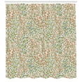 thumbnail image 3 of Spring Shower Curtain, Rural Nature Inspired Pattern Different Small Flowers and Berries Garden Ornament, Fabric Bathroom Set with Hooks, 69W X 84L Inches Extra Long, Multicolor, by Ambesonne, 3 of 3