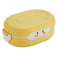 thumbnail image 2 of Cheers.US Bento Lunch Box for Adults, Lunch Container for Kids 2 Compartment Food Storage Lunch Box Microwave Dishwasher Safe, BPA Free, 2 of 7