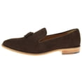 thumbnail image 5 of Mens Suede Dark Brown Leather Comfort SL307 Dress Shoes, 5 of 7