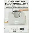 thumbnail image 5 of Holloyiver Large Laundry Basket, 115L Collapsible Oxford Fabric Laundry Hamper, Foldable Clothes Bag with Handles Waterproof Washing Bin Portable Dirty Clothes Basket for College Dorm, Home, 5 of 9