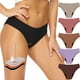 thumbnail image 5 of Braguitas de natación sin costuras para el período menstrual, de malla de 4 capas a prueba de fugas y de flujo abundante, de absorción rápida, talla grande 3XL, 5 of 5