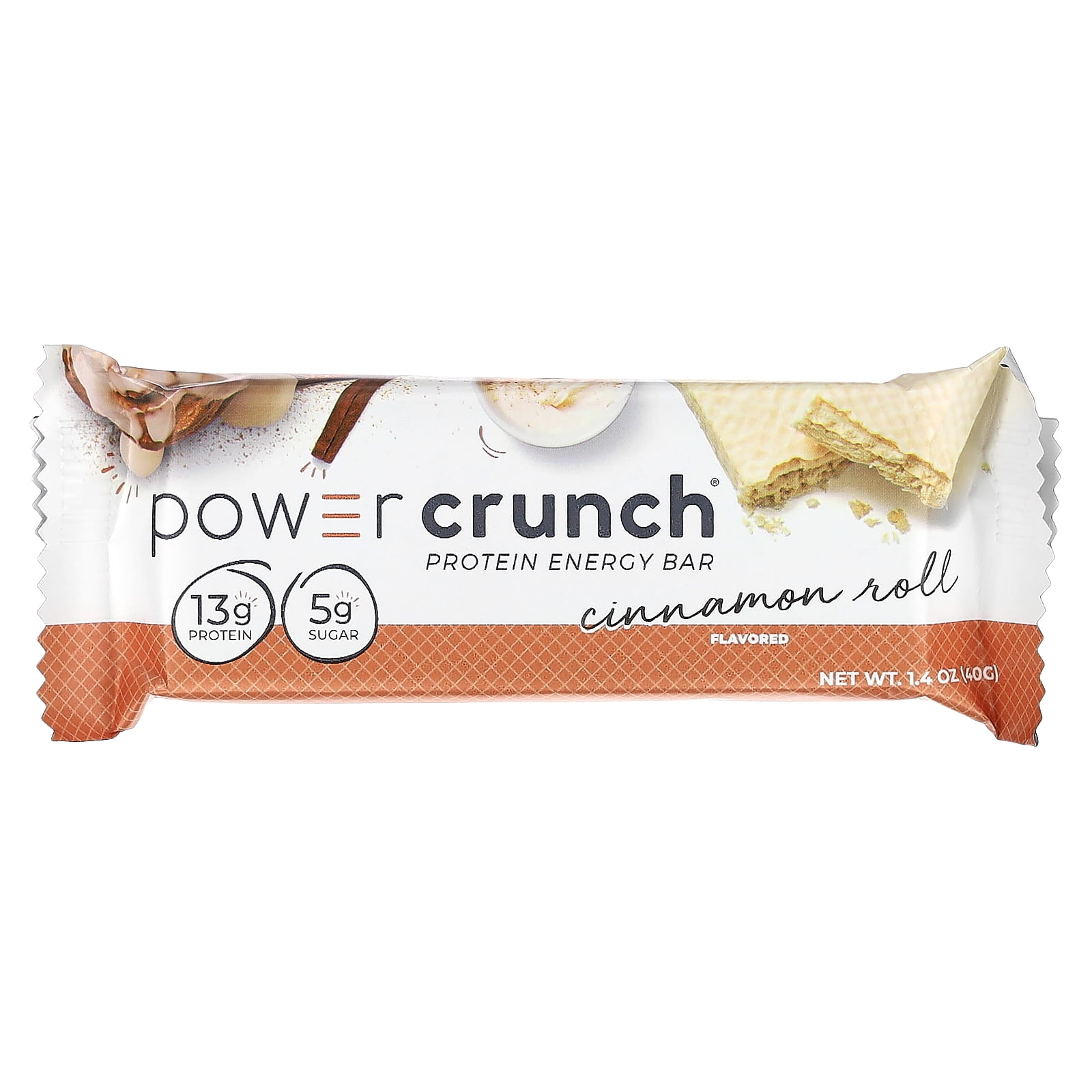 BNRG Power Crunch®, Protein Energy Bar, Cinnamon Roll, 12 Bars, 1.4 oz (40 g) Each