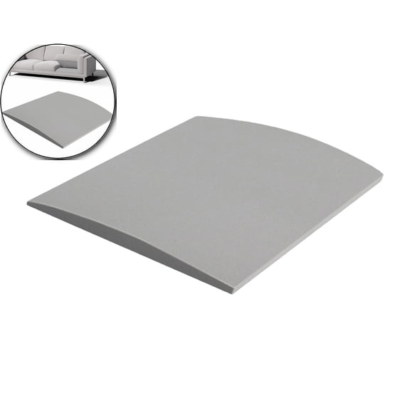 Curved Foam Sofa Cushion Insert – 19.7"x19.7"x2" Support Pad for Sagging Seats – Ergonomic, Trim-to-Fit for Sofas, Chairs & Loungers