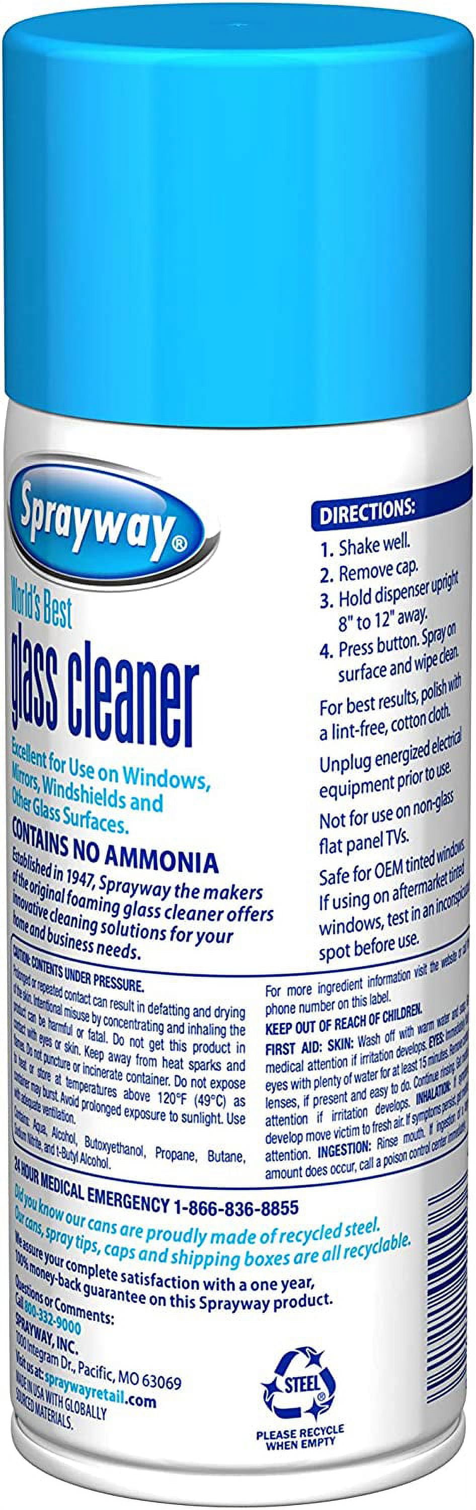 SW048 Glass Cleaner Foam Spray – AZ Glass Supply