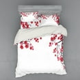 thumbnail image 2 of Ambesonne Vintage Bedding Set 3 Pcs, Sakura Branch Petal, Twin XL, Pink White Dark Purple, 2 of 3