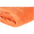 thumbnail image 5 of TL Care® Heavenly Soft Chenille Fitted Crib Sheet, Orange, 5 of 5