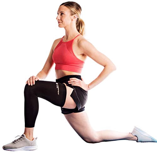 Copper Joe Full Leg Compression Sleeve — Copper Infused Knee Compression Sleeve & Knee Brace for Men and Women, Calf Compression Sleeve, Shin Splints, Thigh Compression