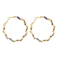 thumbnail image 2 of Pendientes étnicos de perlas Pendientes huecos clásicos Regalos de joyería para mujer Wmkox8yi sjalhkljlk419, 2 of 7