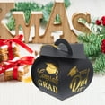 thumbnail image 3 of PENIKOKO Small Graduation Candy Boxes Black 10Pcs 4.7X4.5X2.4In, 3 of 8