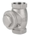 thumbnail image 1 of LAFGUR DN32 Check Valve, Swing Check Valve, Stainless Steel For Oil Water Female Swing Check Valve Gas Use, 1 of 8