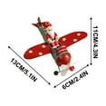 thumbnail image 3 of Flying Plane Christmas Toys,Santa Claus Tree Hanging Ornament,Outdoor Holiday Decorations,Xmas Airplane Pendant,Festive Christmas Tree Decor,Holiday Party Ornament,Santa Claus Hanging Toy, 3 of 6