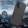 thumbnail image 2 of Xhy Samsung Galaxy A15 5G Case with Screen Protector Military Grade Double Layer Drop Resistant Durable for Galaxy A15 5G Phone - Black, 2 of 9