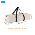 thumbnail image 2 of Uxcell 26 Inch Camp Chair Replacement Bag Nylon Foldable Carrying Bag Lightweight Storage Bag Beige 2 Pack, 2 of 6