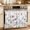 White Gray Blue Light Purple, variant on Cute Cartoon Dinosaur Oven Skirt Curtain 27"Wx20"L, Waterproof Ruffled Stove Cover Skirt with 8 Ribbon Ties, Green Blue Purple Animals Decorative Oven Door Curtain for Kitchen Dishwasher Cabinet