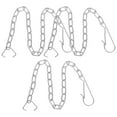 thumbnail image 1 of HAMPPLIES 3 Pcs Metal Toilet Flapper Chain for Toilet Parts Inside Tank Kit, 1 of 8