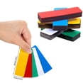 thumbnail image 4 of 60 Pack Dry Erase Magnetic Labels Magnets Sticker Reusable Magnetic Name Tags Waterproof Magnetic Label Stickers, 4 of 6