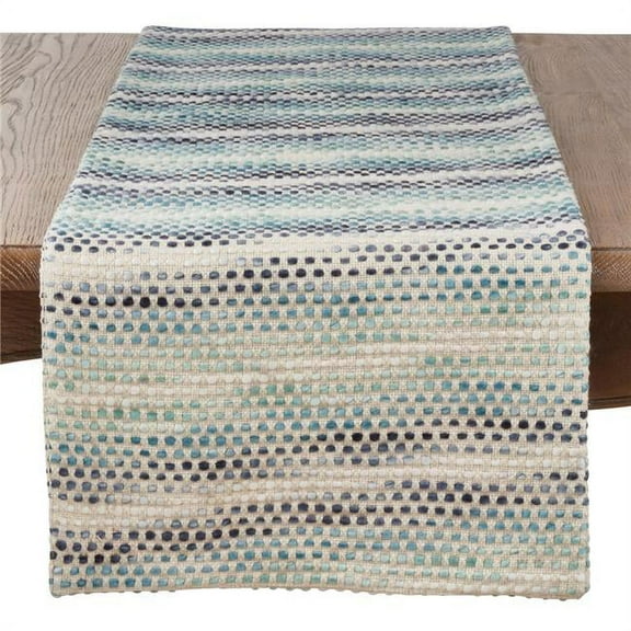 Saro Lifestyle Confetti Style Woven Table Runner