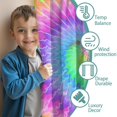 thumbnail image 3 of Blackout Kids Curtains,Colorful Tie Dye Pattern Childrens Insulated Curtains Set Of 2,Bedroom Essentials,Toddler Room Decor 42"x63", 3 of 5
