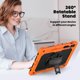 thumbnail image 5 of Funda para Samsung Galaxy Tab S10 Plus 12.4 pulgadas 2024/S9 FE Plus/S9 Plus 2023, funda protectora resistente a prueba de golpes con protector de pantalla, soporte giratorio de 360°, correa de mano, 5 of 9