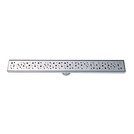 

Boann BNLD36C12 Modern Dot Design Stainless Steel Linear Drain - 36 in.
