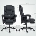 thumbnail image 4 of Silla de masaje de cuero falso, silla de oficina, silla reclinable, 4 of 5