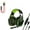 Green, variant on Cool Backlight Over-Ear Headset Wired Gaming Headphone for Computer Tablets