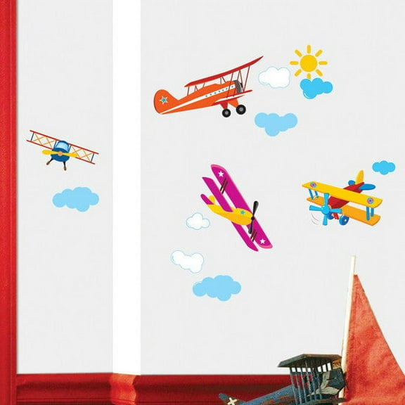 Wall Deco Sticker  AIRPLANE 195-SS58223