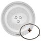 thumbnail image 1 of Universal Microwave Glass Plate Durable Microwave Glass Turntable Plate, Round Microwave Plate Cover, 1 of 5