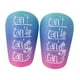 thumbnail image 5 of Mini espinilleras para jugadores de fútbol, 2 piezas, espinilleras pequeñas, espinilleras, protección para espinilleras para adultos, espinilleras de Azul Rosa S, 5 of 8