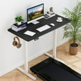 thumbnail image 4 of Costway 48" x 24" Electric Standing Desk with LED Display 2 Memory Height Settings for Home Black+White, 4 of 9