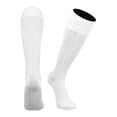 thumbnail image 1 of TCK Chaussettes de Soccer Style Européen (Blanc, Moyen), 1 of 4