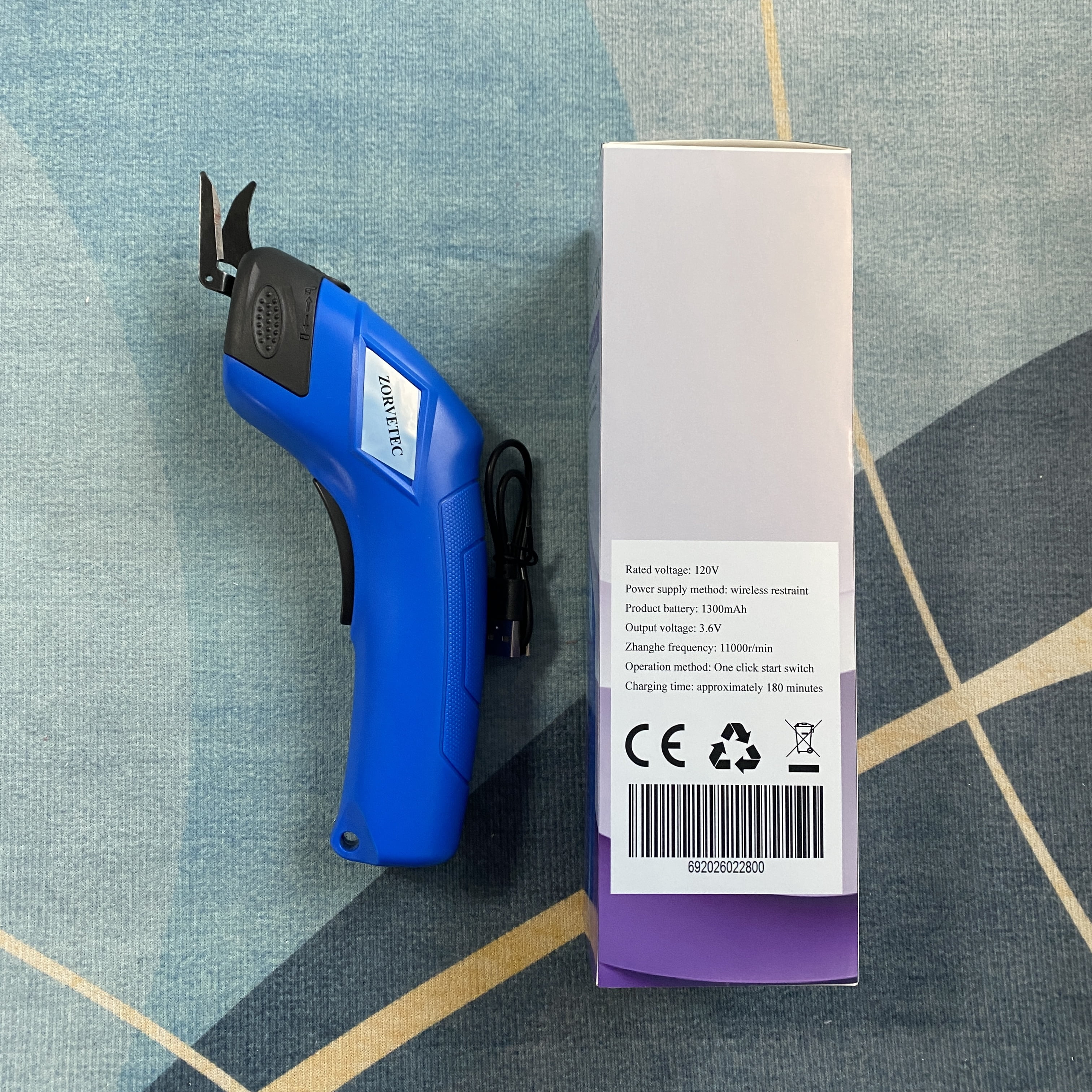ZORVETEC Scissors, electric Precision Scissors, electric – Advanced Cutting Tool for Effortless and Accurate Performance