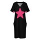 thumbnail image 4 of Vestido holgado con bolsillos de Via Star vestidos para mujer 2025 Moda mujer, 4 of 7