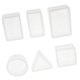 thumbnail image 5 of Colgante de joyería de 6 piezas que hace herramientas de artesanía hechas a mano de molde de silicona transparente Soledad Moldes de silicona, 5 of 10