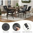 thumbnail image 5 of STARY Dining Chairs Set of 2, Faux Leather Kitchen & Dining Room Chairs for Dining Room, Mid Century Modern Dining Table Chairs with Metal Legs, 5 of 7