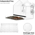 thumbnail image 5 of Window Bird Feeder for Outside with Strong Suction Cups Fits for Cardinals, Finches, Chickadees, 5 of 5