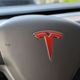 thumbnail image 5 of IPG Compatible with Model 3 Decal Sticker (9 Logo Set) Overlay Stickers Do it Yourself Stickers Set Personalize Your Vehicle (Pearl Red), 5 of 8