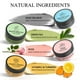 thumbnail image 2 of Set de mascarillas faciales de arcilla SHVYOG, cúrcuma, vitamina C, té verde, 2 of 9