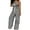 Black2, variant on Womens Jumpsuits Elegant Sleeveless Boho Wide Leg Spaghetti Strap One Piece Jumpsuits Baggy Overalls Crew Neck Going Out Date Night Womens Rompers For Summer XXXL