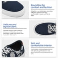 thumbnail image 3 of Adult Platform Canvas Shoes Fashion Men’s Sneakers Classic Non-Slip Low Top Shoes Comfortable Casual Sneakers, 3 of 4